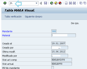 Como entrar en modo debug para actualizar tabla en se16